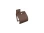 Sanco Iconic Toilet Roll Holder with cover Μαύρο ματ 26717-Μ116