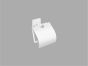 Sanco Iconic Toilet Roll Holder with cover Μαύρο ματ 26717-Μ116