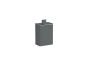 Sanco Bathroom Set Cosmetic Box Χρώμιο 80102-Α03