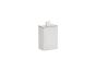 Sanco Bathroom Set Cosmetic Box Χρώμιο 80102-Α03