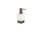 Sanco Bathroom Set Επικαθήμενο Ντισπένσερ Μαύρο ματ 90355-Μ116