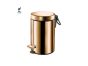 Sanco Waste Bins Χαρτοδοχείο 3 lt Soft Close (AISI 304) PVD θερμό μπρονζέ βουρτσιστό 90603-PVD-01BR