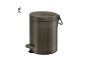 Sanco Waste Bins Χαρτοδοχείο 5 lt Soft Close (AISI 304) Χάλκινο ματ 90605-Μ26