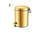 Sanco Waste Bins Χαρτοδοχείο 5 lt Soft Close (AISI 304) Χάλκινο ματ 90605-Μ26