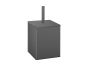 Sanco Waste Bins Χαρτοδοχείο Γκρι τσιμέντου ματ 90653-M104