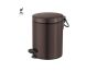 Sanco Waste Bins Χαρτοδοχείο 5lt Soft Closing System Ανθρακί ανάγλυφο 90680-Μ118