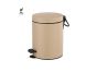 Sanco Waste Bins Χαρτοδοχείο 5lt Soft Closing System Ανθρακί ανάγλυφο 90680-Μ118