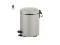 Sanco Waste Bins Χαρτοδοχείο 5lt Soft Closing System Ανθρακί ανάγλυφο 90680-Μ118
