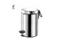 Sanco Waste Bins Χαρτοδοχείο 3lt Soft Closing System Wenge ανάγλυφο 90689-Α75