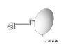 Sanco Cosmetic mirrors Μεγεθυντικός καθρέπτης x3 (Διπλό βραχίονα) Σκούρο γραφίτη MR-701-122