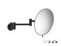 Sanco Cosmetic mirrors Μεγεθυντικός καθρέπτης x3 (Διπλό βραχίονα) Σκούρο γραφίτη MR-701-122