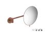 Sanco Cosmetic mirrors Μεγεθυντικός καθρέπτης x3 Λευκό ματ MR-705-Μ101