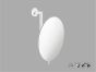 Sanco Cosmetic mirrors Μεγεθυντικός καθρέπτης x5 Μπρονζέ ματ MR-764-Μ25