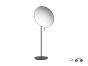 Sanco Cosmetic mirrors Μεγεθυντικός καθρέπτης x5 Μαύρο ματ MR-766-Μ116