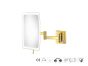 Sanco LED Cosmetic mirrors Μεγεθυντικός καθρέπτης x3 με LED PVD θερμό μπρονζέ γυαλιστερό MRLED-301-PVD-01PL