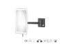 Sanco LED Cosmetic mirrors Μεγεθυντικός καθρέπτης x3 με LED Σκούρο μπρονζέ ματ MRLED-305-DM25