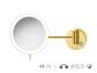 Sanco LED Cosmetic mirrors Μεγεθυντικός καθρέπτης x3 με LED Σκούρο μπρονζέ ματ MRLED-705-DM25