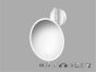Sanco LED Cosmetic mirrors Μεγεθυντικός καθρέπτης x5 με LED Γκρι τσιμέντου ματ MRLED-764-M104