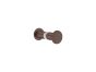 Sanco Glass Door Accessories Διπλό Πόμολο / Άγκιστρο Μόκα ματ SET-GL0670-M103