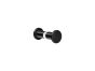 Sanco Glass Door Accessories Διπλό Πόμολο / Άγκιστρο Μόκα ματ SET-GL0670-M103