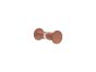 Sanco Glass Door Accessories Διπλό Πόμολο / Άγκιστρο Μόκα ματ SET-GL0670-M103