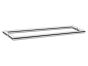 Sanco Glass Door Accessories Διπλή Λαβή / Πετσετοθήκη Λευκό ματ SET-GL0715-Μ101