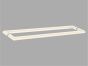 Sanco Glass Door Accessories Διπλή Λαβή / Πετσετοθήκη Λευκό ματ SET-GL0715-Μ101