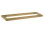 Sanco Glass Door Accessories Διπλή Λαβή / Πετσετοθήκη Χρώμιο SET-GL0723-Α03