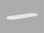Sanco Shower Shelves Σπογγοθήκη (AISI 304) Μόκα ματ SH-0301-M103