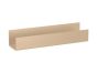 Sanco Shelves Ράφι 45cm Μαύρο ματ SH-0502-W45-Μ116