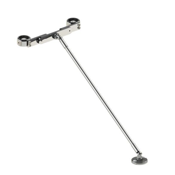 Horus Minoé Contemporary Collection - T Connection for Stand Pipes - Metal Gun 00.495-CF