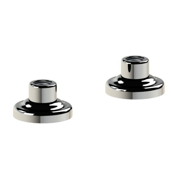 Horus Ascott Classic Collection - Fixing Set for Columns Onto Flor - Polished Nickel 00.496-NB