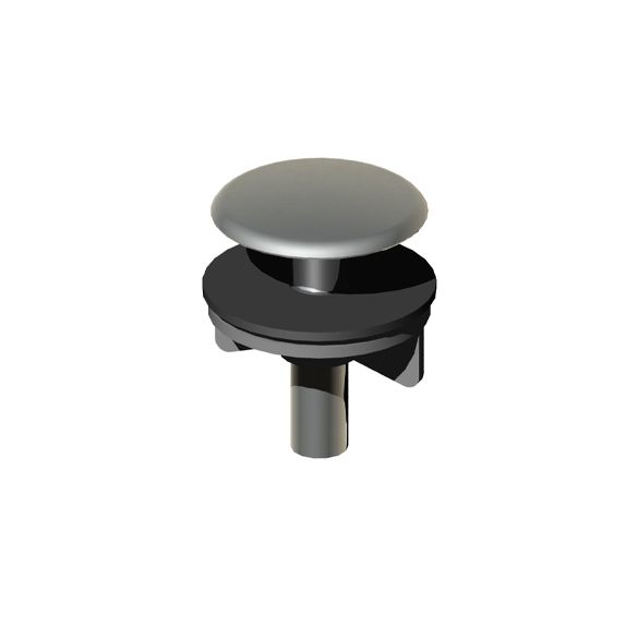 Horus Compléments Classic Collection - Hole Stop Smooth Diam. 40 Mm - Polished Nickel 00.843-NB