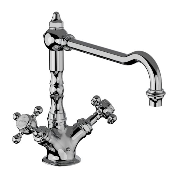 Horus Julia Victoria Julia Victoria Classic Collection - Mono Kitchen Mixer/ No Waste - Polished Nickel 01.103-NB