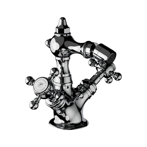 Horus Julia Victoria Julia Victoria Classic Collection - Monobloc Bidet Mixer with Automatic Pop-up Waste - Chrome 01.311-CH