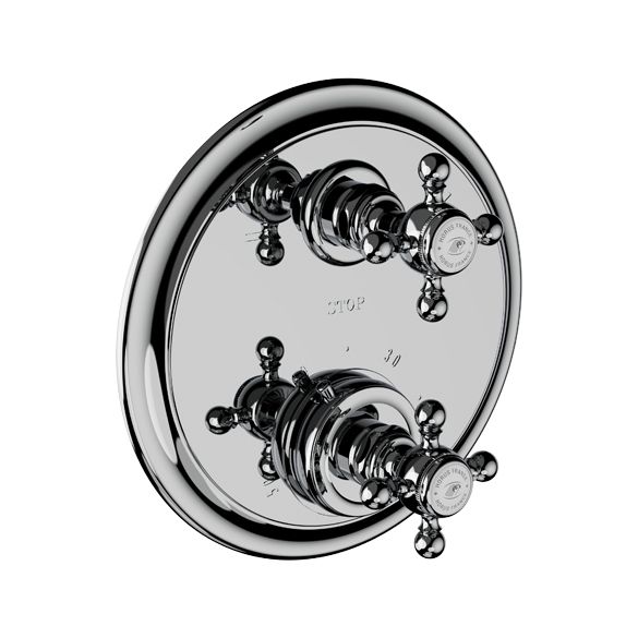 Horus Julia Victoria Julia Victoria Classic Collection - Trim for Thermostatic Mixing Valve Réf. 92.599 - Chrome 01.529-CH