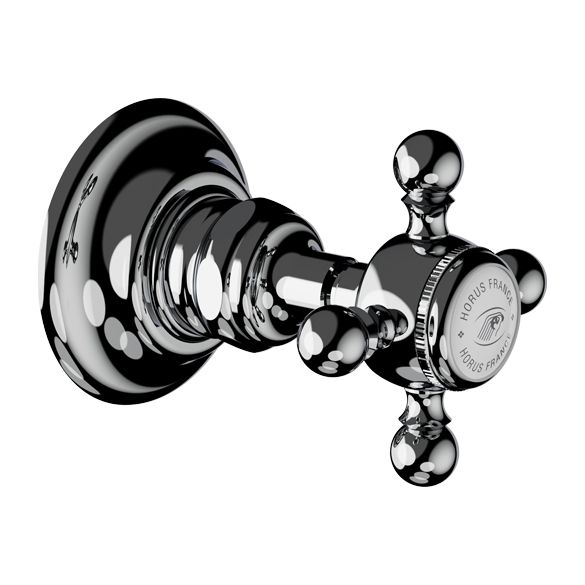 Horus Ascott Classic Collection - Trim for Wall Valve + Diverter - Chrome 01.578-CH