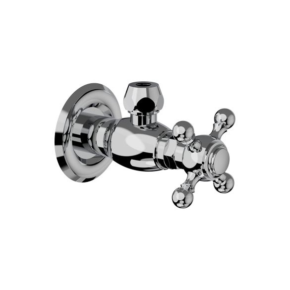 Horus Compléments Classic Collection - Angle Stopcock 3/8” - Black 01.617-NO