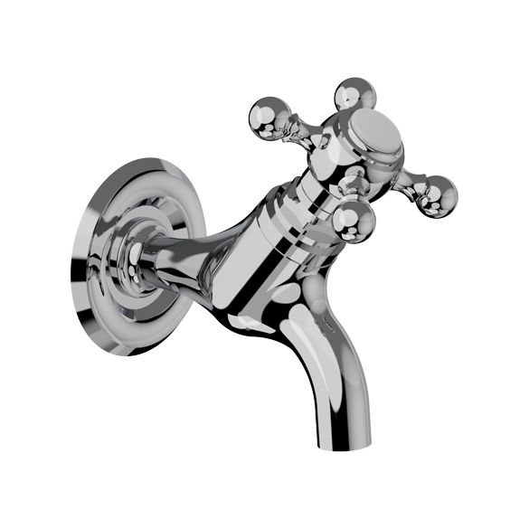 Horus Lave-mains Classique Classic Collection - Wall Mini Stopcock No Waste - Polished Nickel 01.661-NB