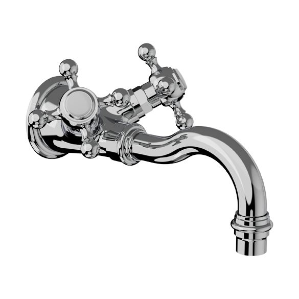 Horus Lave-mains Classique Classic Collection - Concealed Wall Mini Mixer - Matt Nickel 01.663-NM