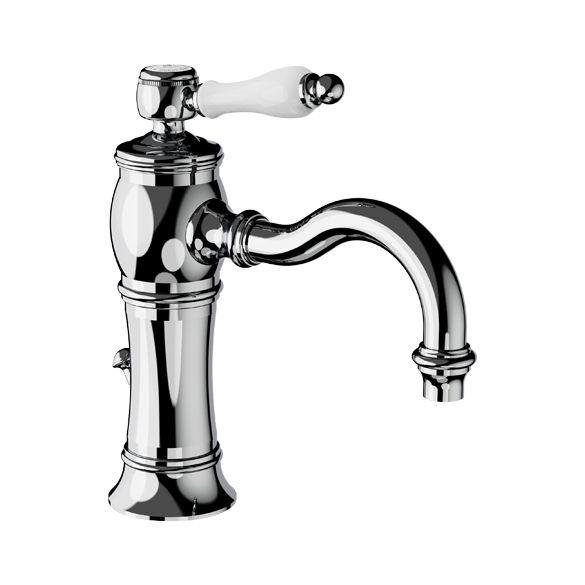 Horus Julia Victoria Julia Victoria Classic Collection - Single Lever Basin Mixer - Polished Nickel 01.708-NB