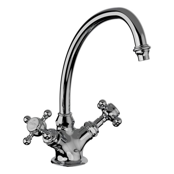 Horus Éloise Classic Collection - Mono Kitchen Mixer / No Waste - Chrome 02.103-CH