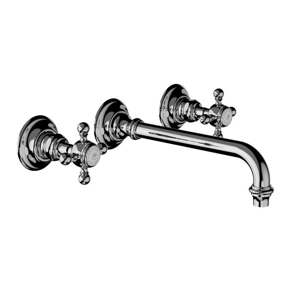 Horus Éloise Classic Collection - Concealed 3 Hole Basin Set - Chrome 02.263-CH