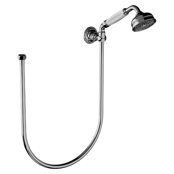 Horus Julia Victoria Julia Victoria Classic Collection - Wall Shower Set with Handspray - Chrome 02.542-CH