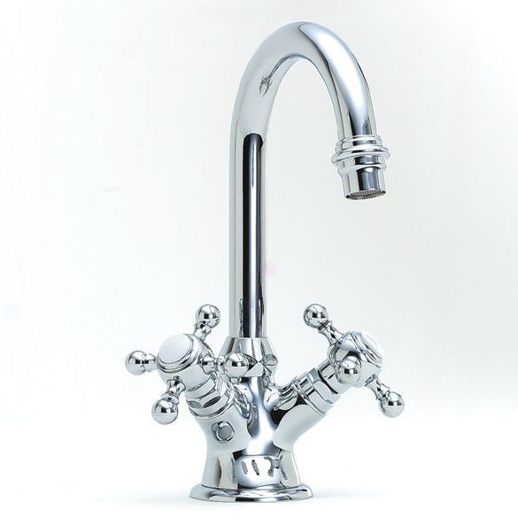 Horus Lave-mains Classique Classic Collection - Mini Mono Mixer Deck Mounted - Polished Nickel 02.662-NB