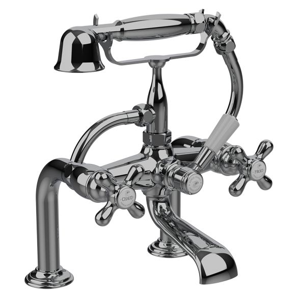 Horus Elsa Softness and Shyness Elsa Classic Collection - Complete Deck Bath / Shower Mixer - Matt Nickel 04.435-NM