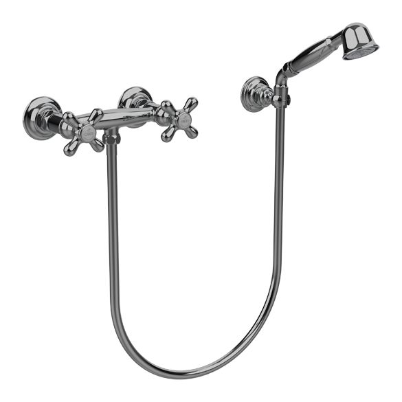 Horus Elsa Softness and Shyness Elsa Classic Collection - Complete Wall Shower Mixer - Chrome 04.516-CH