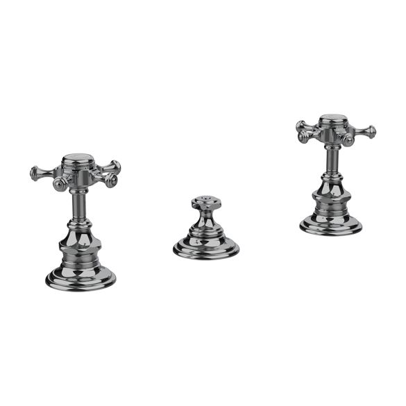 Horus Anthea Classic Collection - 3 Hole Bidet Set - Polished Nickel 06.358-NB