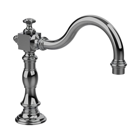 Horus Anthea Classic Collection - Deck Bath Spout with Diverter - Matt Nickel 06.472-NM