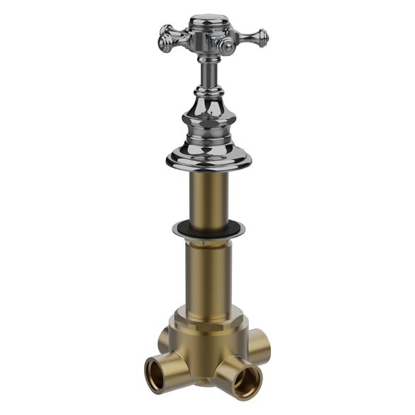 Horus Anthea Classic Collection - 4 Ways Deck Mounted Diverter - Matt Nickel 06.476-NM